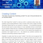 The Industrial Marketing Agency Newsletter - June 2013: Creating Content for Industrial Marketing