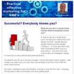 Successful? Everybody knows you?, 11th November 2015 newsletter